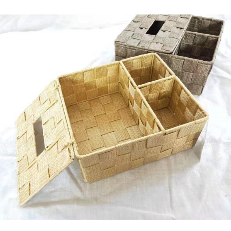 Handgefertigte Polypropylen Fabric Storage Basket